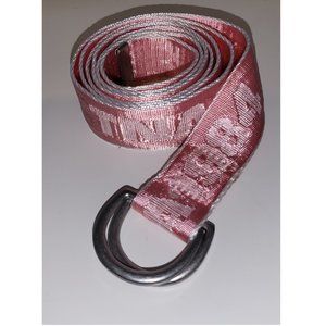 TNA Pink Industrial Double D Ring Belt